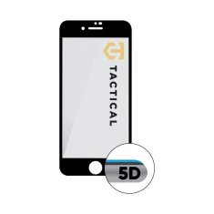 Tactical Glass Shield 5D sklo pro iPhone 7/8/SE (20/22) černé, 8596311111037