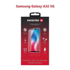 SWISSTEN Sklo Swissten Full Glue, Color Frame, Case Friendly Pro Samsung A326 Galaxy A32 5G Černé