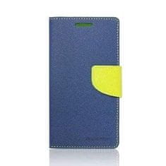 SWISSTEN Pouzdro Mercury Fancy Diary Pro Samsung J100 Galaxy J1 Modro/Limetkové 8595217438316