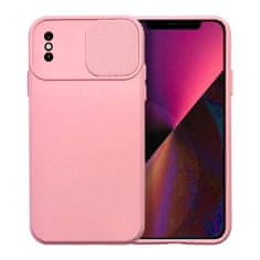 FORCELL Pouzdro Forcell Camshield SLIDE Case pro IPHONE X / XS light pink