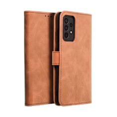 FORCELL Pouzdro Flipové TENDER Book Case pro SAMSUNG Galaxy A52 5G / A52 LTE ( 4G ) / A52s 5G brown 5903396140037