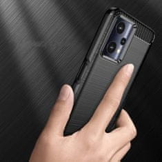 FORCELL kryt Carbon Case Realme 9 Pro , černá, 9145576249215