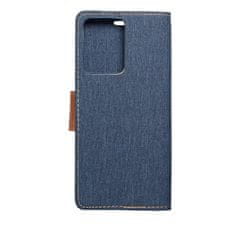 FORCELL Pouzdro Knížkové CANVAS Book pro XIAOMI Redmi NOTE 12 PRO 5G , modrá 5903396206887