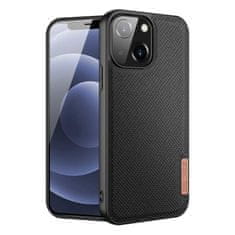 Dux Ducis Luxusní pouzdro Dux Ducis Fino Nylon pro iPhone 13, černé, 6934913047071