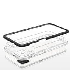 FORCELL Zadní kryt Clear 3v1 na Samsung Galaxy A12 5G , černá, 9145576242575