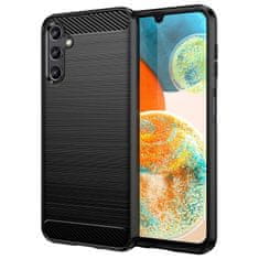 FORCELL Carbon Case kryt na Samsung Galaxy A14 5G , silikonové, černé, 9145576268513