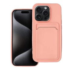 FORCELL Pouzdro Forcell na mobil Card Case pro IPHONE 15 Pro pink