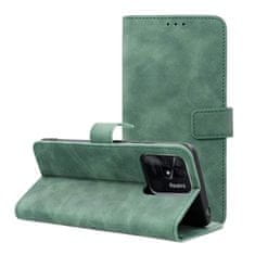 FORCELL Pouzdro Flipové TENDER Book Case pro XIAOMI Redmi 10C green 5903396158407