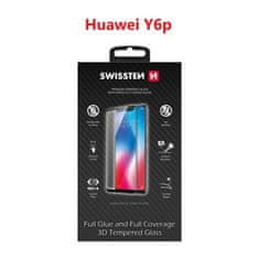 SWISSTEN Sklo Swissten Ultra Durable 3D Full Glue Glass Pro Huawei Y6P Černé