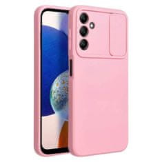 FORCELL Pouzdro Forcell Camshield SLIDE Case pro SAMSUNG A14 5G / A14 4G light pink