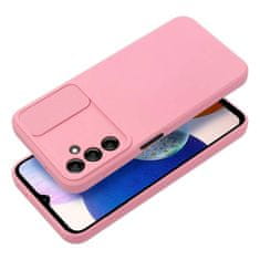 FORCELL Pouzdro Forcell Camshield SLIDE Case pro SAMSUNG A14 5G / A14 4G light pink