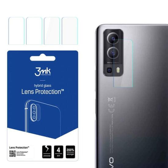 3MK Lens Protection ochrana kamery pro Vivo Y52 5G ,(4ks) 5903108407274