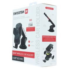 SWISSTEN Smart Držák Do Auta S Bezdrátovým Nabíjením Swissten 15W S-Grip W2-Hk3 8595217469365