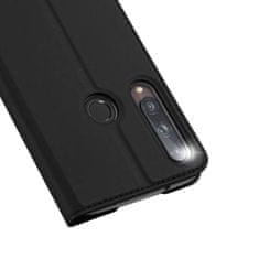 Dux Ducis Flipové pouzdro skin Huawei P40 Lite E , černá, 6934913064023