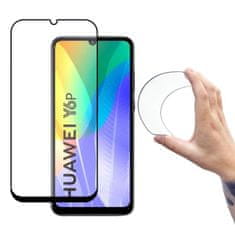 WOZINSKY Full Cover Flexi Nano hybridní sklo 9H s rámečkem Huawei Y6p , černá, 9111201908253