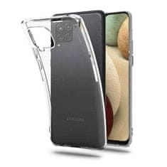 FORCELL Pouzdro Forcell Back Case Ultra Slim 0,3mm pro SAMSUNG Galaxy A12 transparent