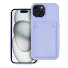 FORCELL Pouzdro Forcell na mobil Card Case pro IPHONE 15 violet