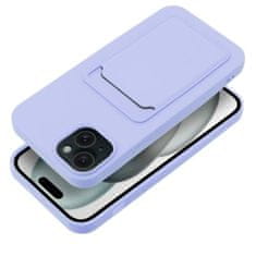 OEM Pouzdro OEM case CARD pro IPHONE 15 Plus violet
