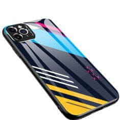 FORCELL Skleněný kryt z barevného skla s ochranou kamery pro iPhone 11 Pro Max , vzor - 2, 9111201905542