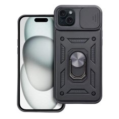 FORCELL Pouzdro SLIDE Forcell kryt Armor Case pro IPHONE 15 Plus , černé