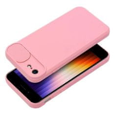 FORCELL Pouzdro Forcell Camshield SLIDE Case pro IPHONE 7 / 8 / SE 2020 / SE 2022 light pink