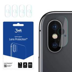 3MK Lens Protection ochrana kamery pro Apple iPhone X ,(4ks), 5903108105606