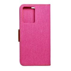 FORCELL Pouzdro Knížkové CANVAS Book pro XIAOMI Redmi NOTE 12 4G pink 5903396206955