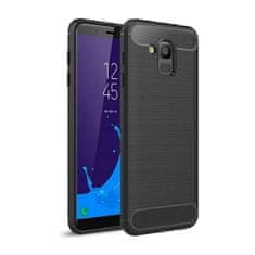 FORCELL Pouzdro Forcell Carbon Case pro SAMSUNG J6 2018 , černé