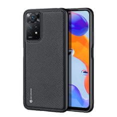 Dux Ducis Luxusní pouzdro Fino Nylon , Xiaomi Redmi Note 11 Pro 5G / 11 Pro , černá, 6934913040065