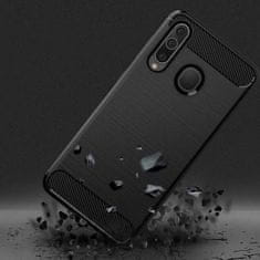 FORCELL Pouzdro Forcell Carbon Case pro SAMSUNG A20S , černé