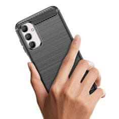 FORCELL silikonový kryt Carbon Case Samsung Galaxy M14, černá, 9145576281581