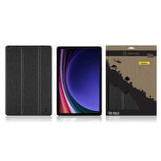 Tactical Book Tri Fold Pouzdro pro Samsung X710/X716 Galaxy Tab S9 Black 8596311232121