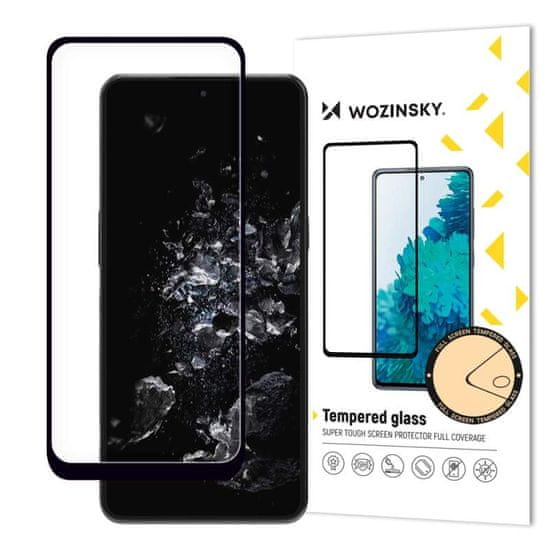 WOZINSKY Full Glue tvrzené sklo OnePlus 10T / OnePlus Ace Pro černé 5907769309465