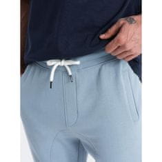 OMBRE Pánské tepláky jogger modré MDN125472 XXL