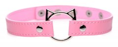 Master Series Master Series Kinky Kitty Ring Slim Choker Pink