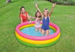 Intex Dětský nafukovací bazén 147 cm duha