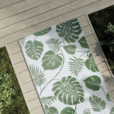 shumee Venkovní koberec zelený 80 x 250 cm PP