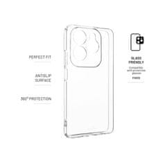 FIXED TPU gelové pouzdro pro Infinix Hot 40/40 Pro, čiré (FIXTCC-1304)