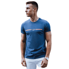 Dstreet Pánské tričko LIMA modré rx5532 XXL