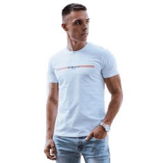 Dstreet Pánské tričko BIRA bílé rx5547 XL