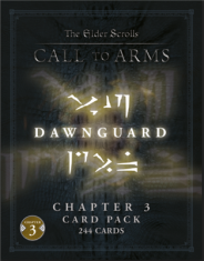 Ostatní The Elder Scrolls: Call to Arms - Chapter 3 Card Pack - Dawnguard - EN