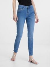 Orsay Světle modré dámské skinny džíny 38