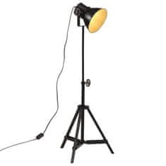 Vidaxl Stojací lampa 25 W černá 35 x 35 x 65/95 cm E27