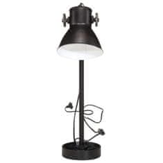 Vidaxl Stolní lampa 25 W černá 15 x 15 x 55 cm E27