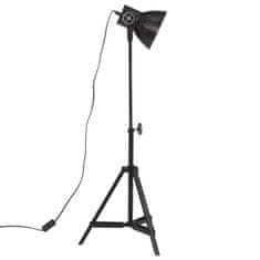 Vidaxl Stojací lampa 25 W černá 35 x 35 x 65/95 cm E27