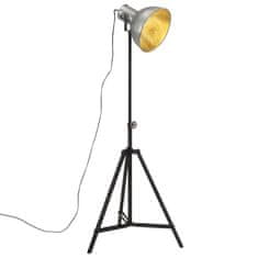 Vidaxl Stojací lampa 25 W vintage stříbrná 61 x 61 x 90/150 cm E27