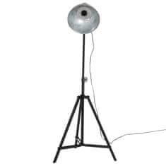 Vidaxl Stojací lampa 25 W vintage stříbrná 61 x 61 x 90/150 cm E27