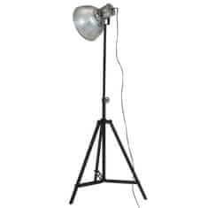 Vidaxl Stojací lampa 25 W vintage stříbrná 61 x 61 x 90/150 cm E27