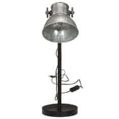 Vidaxl Stolní lampa 25 W vintage stříbrná 17 x 17 x 60 cm E27