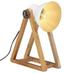 Vidaxl Stolní lampa 25 W bílá 30 x 17 x 40 cm E27